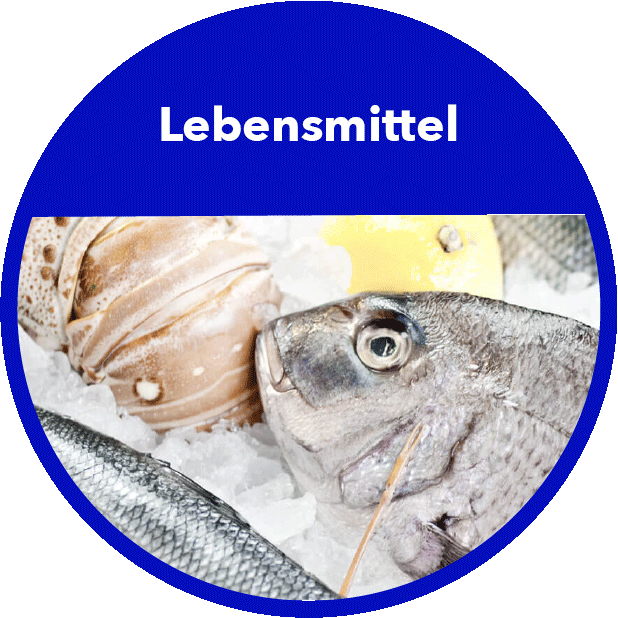 Lebensmittel Branchenbild Rund